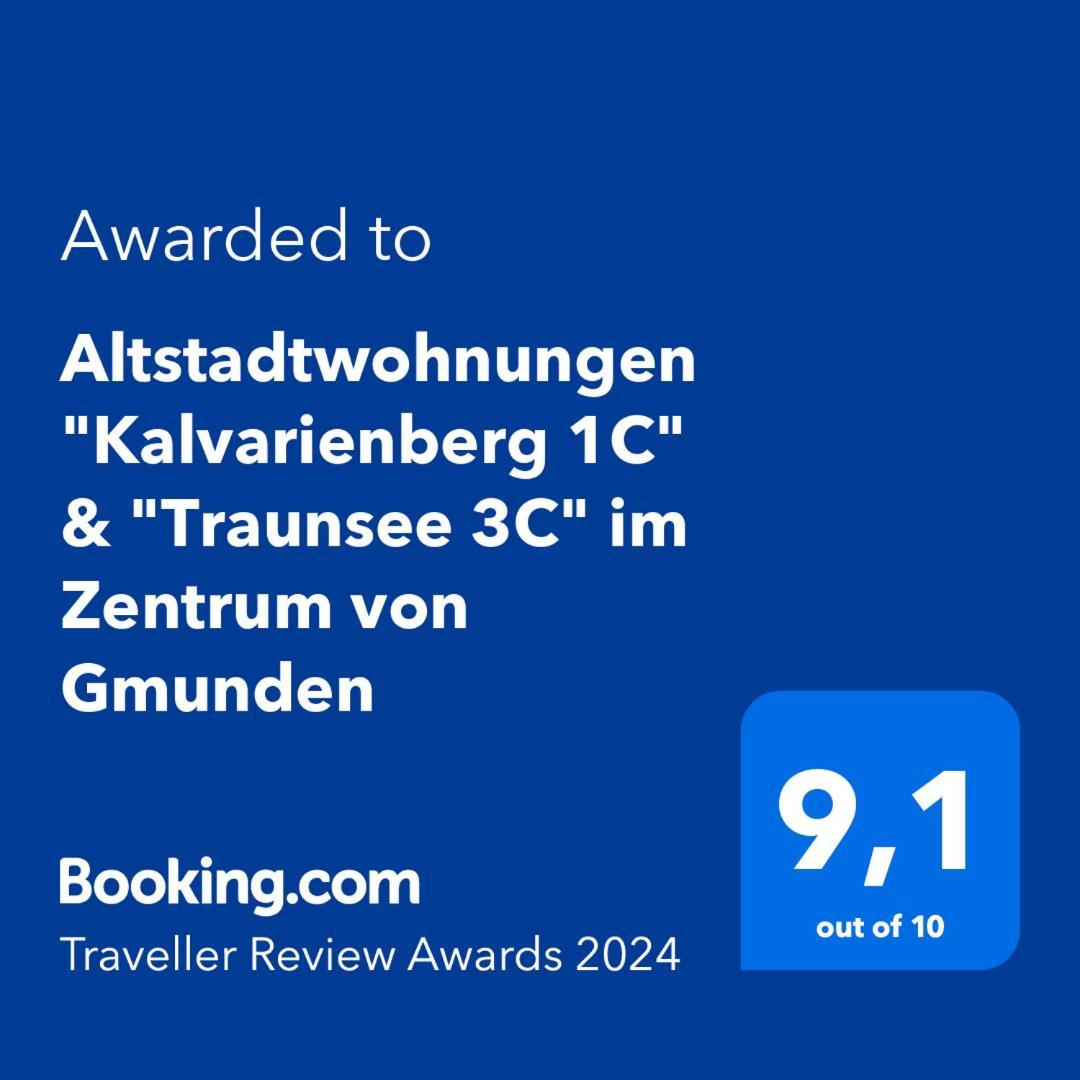 Altstadtwohnungen "Kalvarienberg 1C" & "Traunsee 3C" Im Zentrum Von Gmunden Luaran gambar